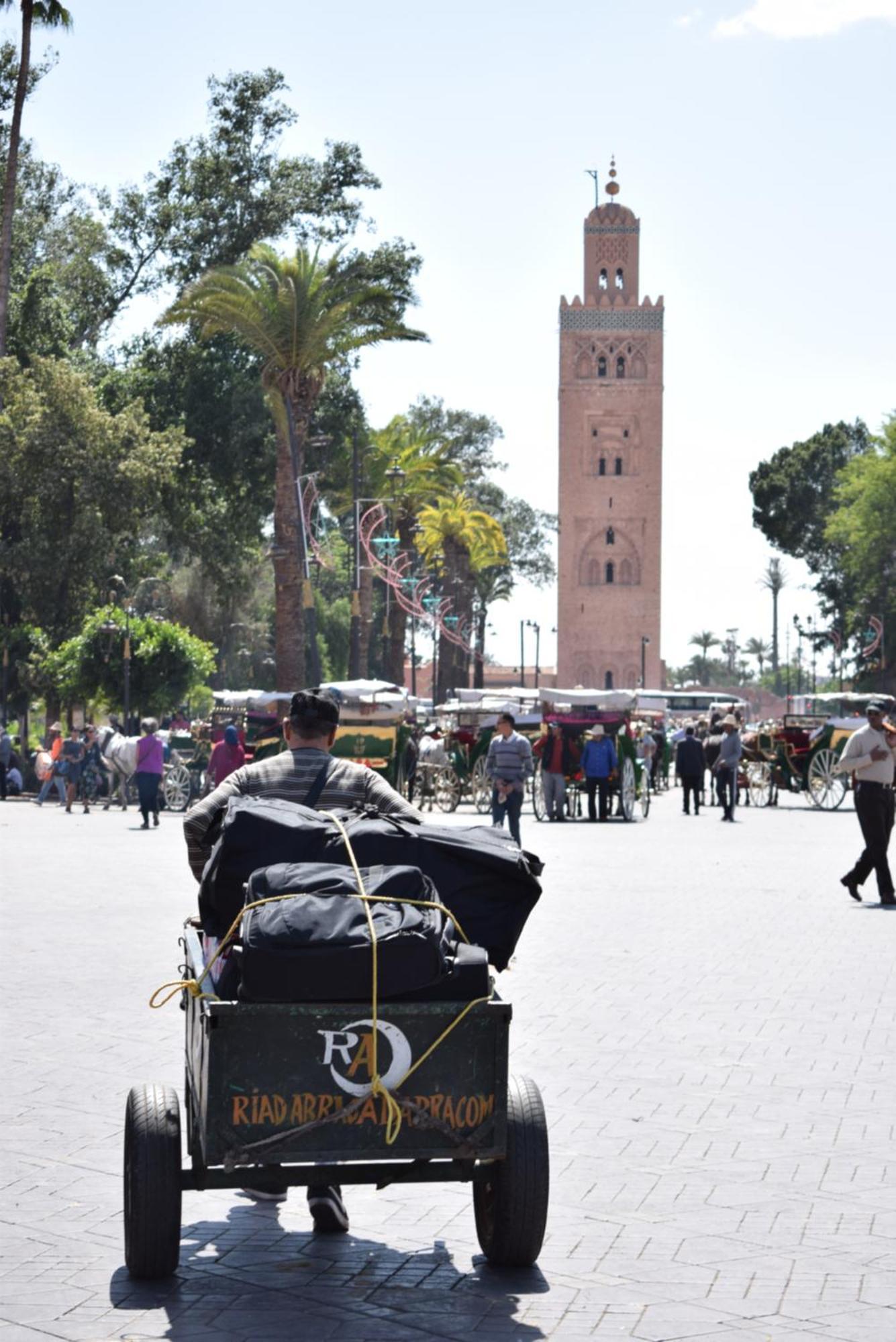 Отель Riad Abracadabra Марракеш Экстерьер фото